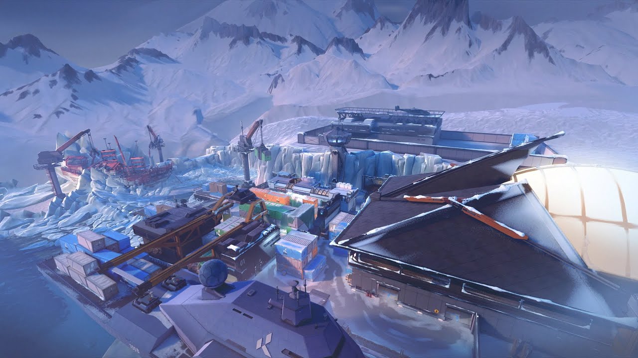 Icebox B Site Pre aim Spots for Attackers