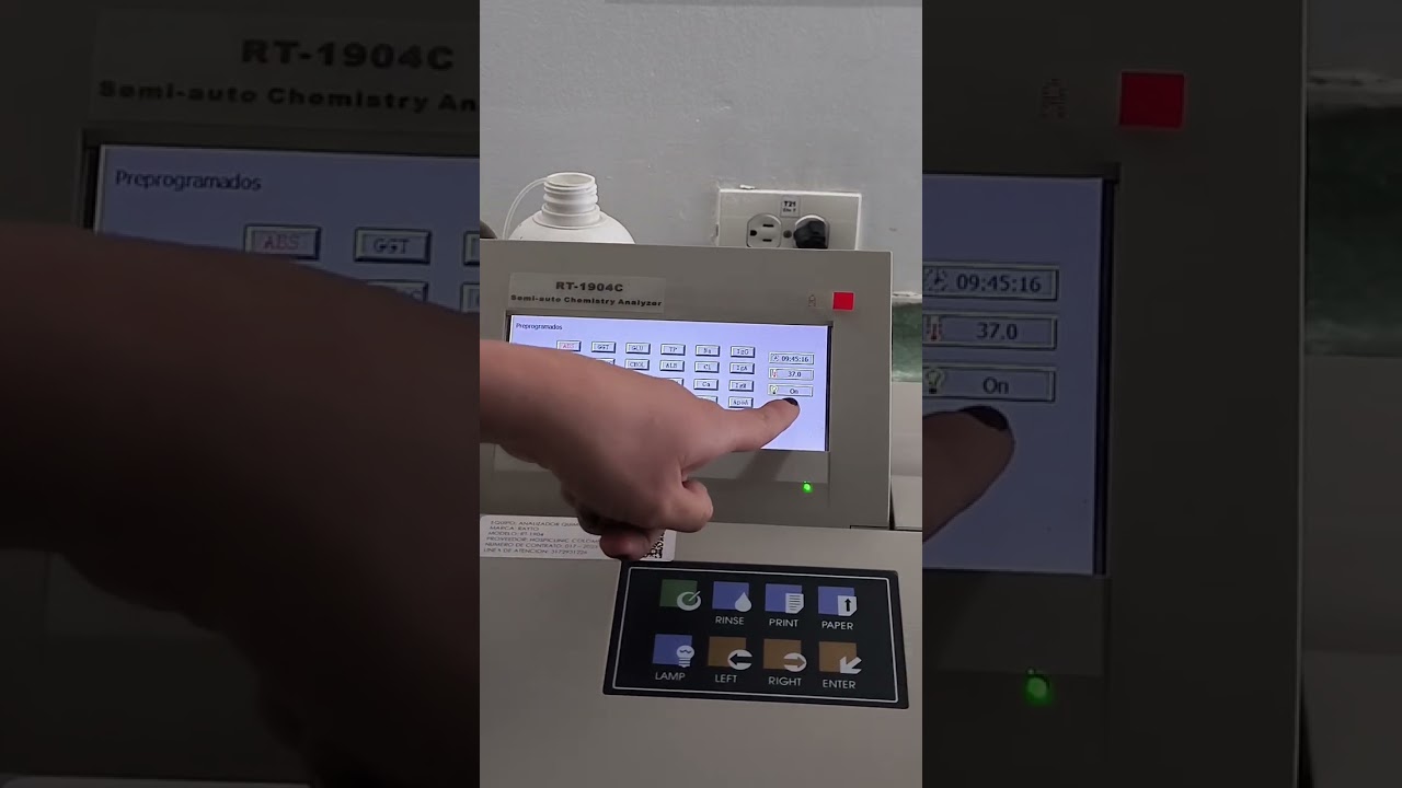 INTRODUCCION EQUIPO DE QUIMICA RT 1904C LAB5