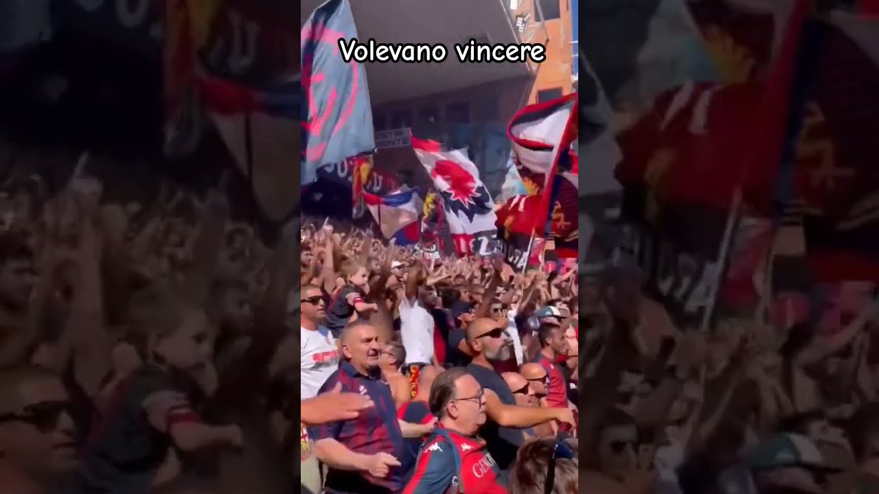 GENOA ROMA VOLEVANO VINCERE #genoa #shorts_video #football #genoacfc #shorts
