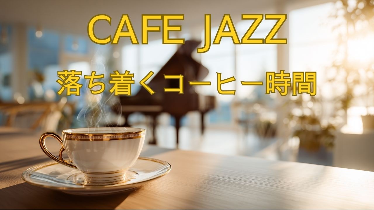 朝のCAFE JAZZ｜心ほどける朝カフェ｜大人のためのリラックスBGM