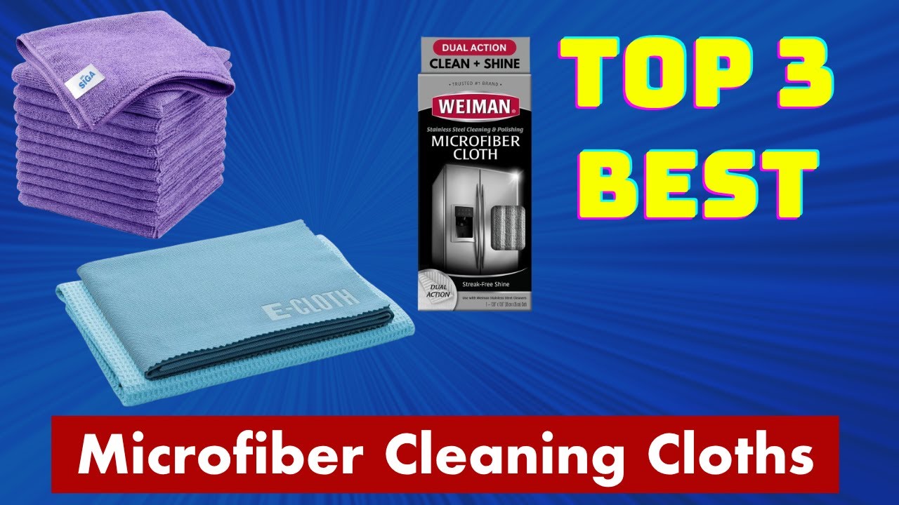 ✅Best Microfiber Cleaning Cloths || Microfiber Cleaning Cloth (Buying Guide)