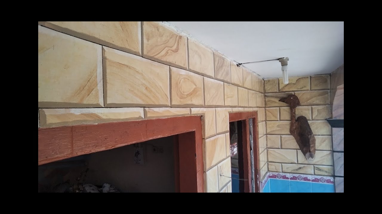 Membuat motif batu Palimanan 3D seperti Batu asli | #myartchannel #singsingchannel