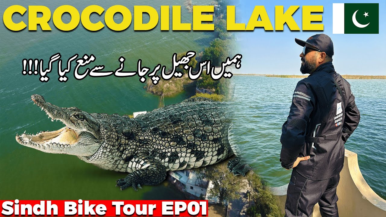 Exploring Dangerous HALEJI LAKE in Sindh & The City of DEAD MAKLI Necropolis | EP01 | Ammar Biker