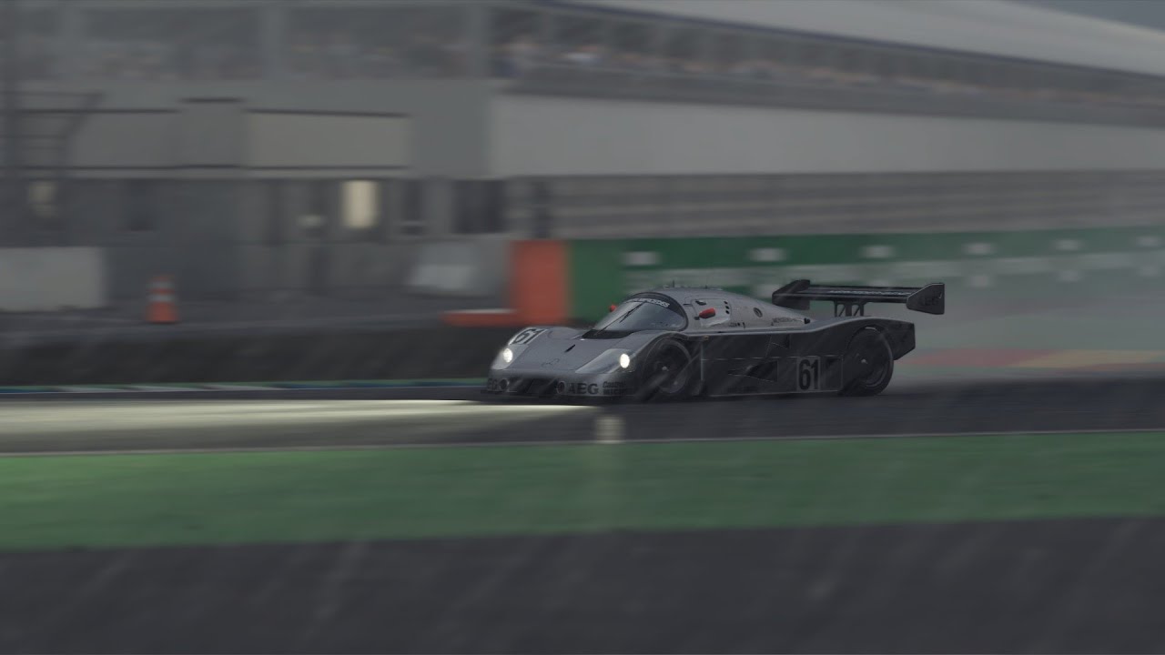 Am2 - Sauber C9 - Regen Hockenheimring