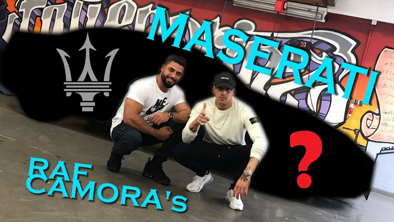 RAF Camora 's - Maserati wurde geprinzt !!!!  Folienprinz