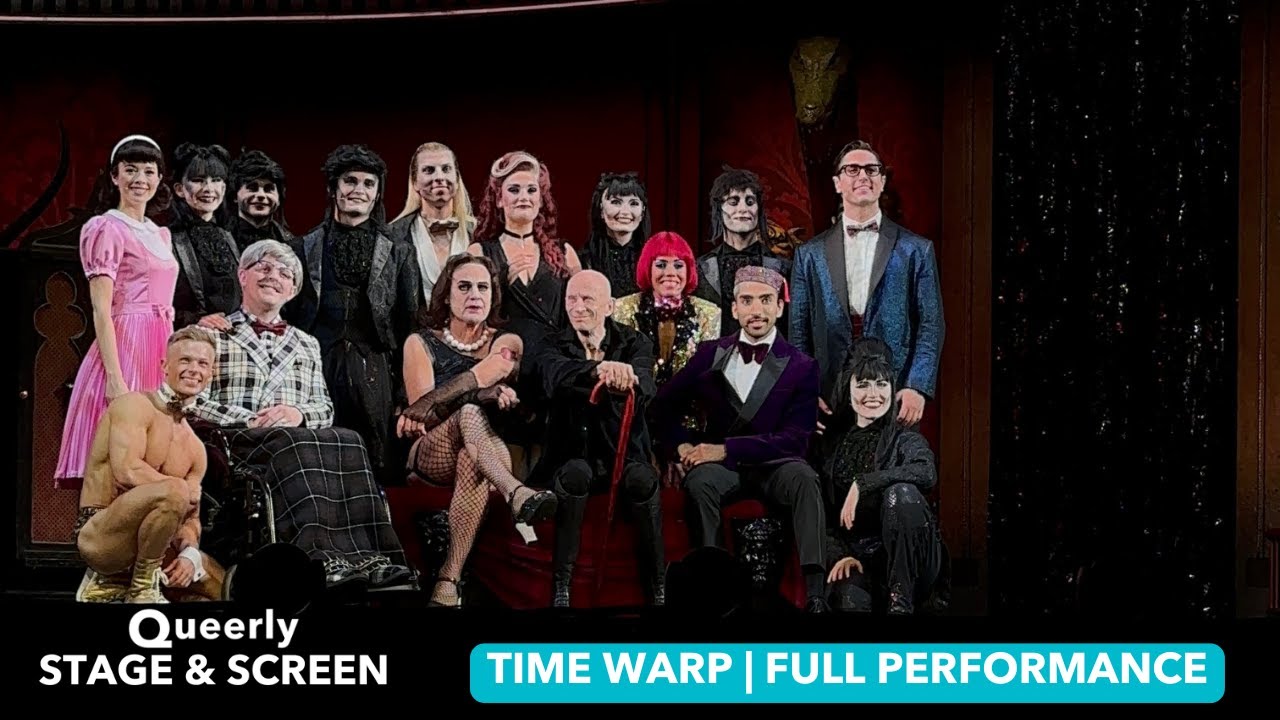 Time Warp | Rocky Horror Show | London & UK Tour Cast (2024) featuring Mawaan Rizwan as The Narrator