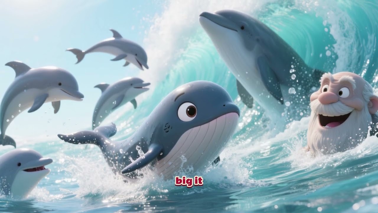 The curious baby whale 🐳🐳🐳🐳