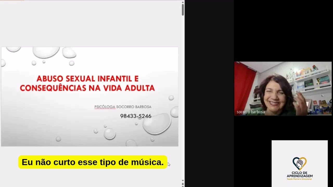 🔴 Palestra: Pedofilia — O perigo mora ao lado