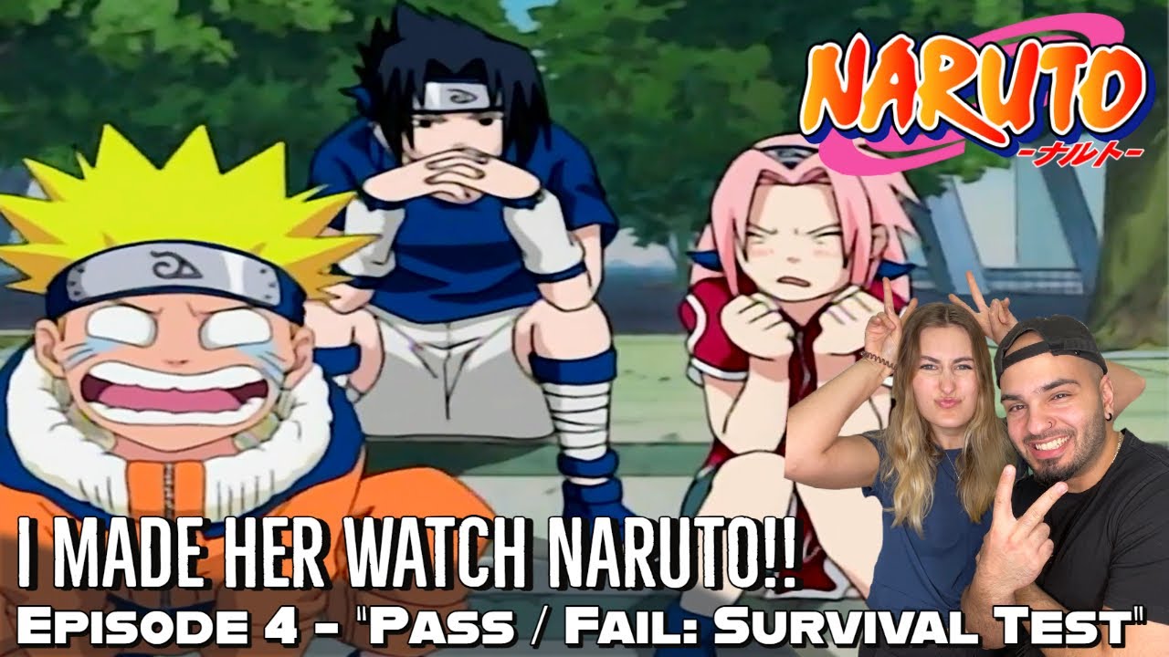 KAKASHI VS TEAM 7! NARUTO FEELS 1,000 YEARS OF DEATH! (HILARIOUS) Girlfriend's Reaction Naruto Ep.4