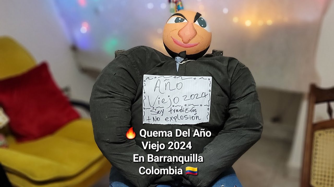 Quema Del Año Viejo 2024 / Recibiendo El Año Nuevo 2025 / Barranquilla - Colombia