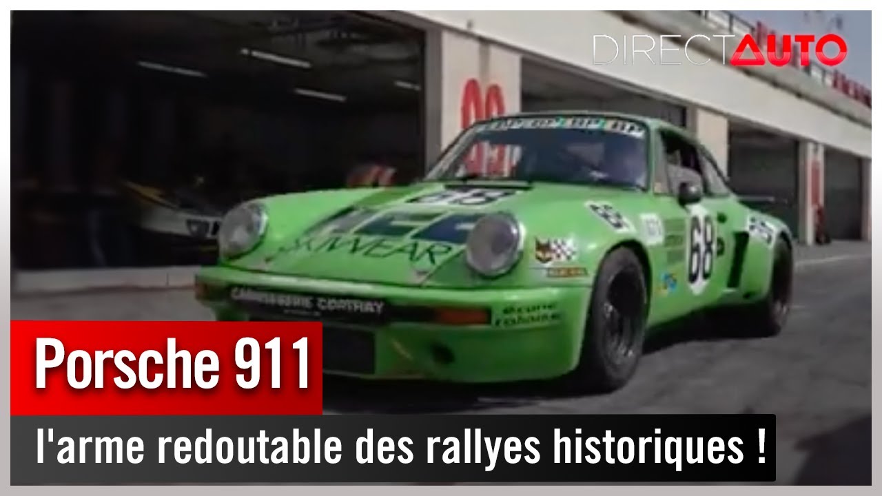 Porsche 911 : l'arme redoutable des rallyes historiques !