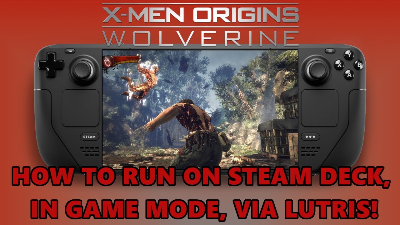 Как играть в X-Men Origins: Wolverine на ПК в Steam Deck через Lutris
