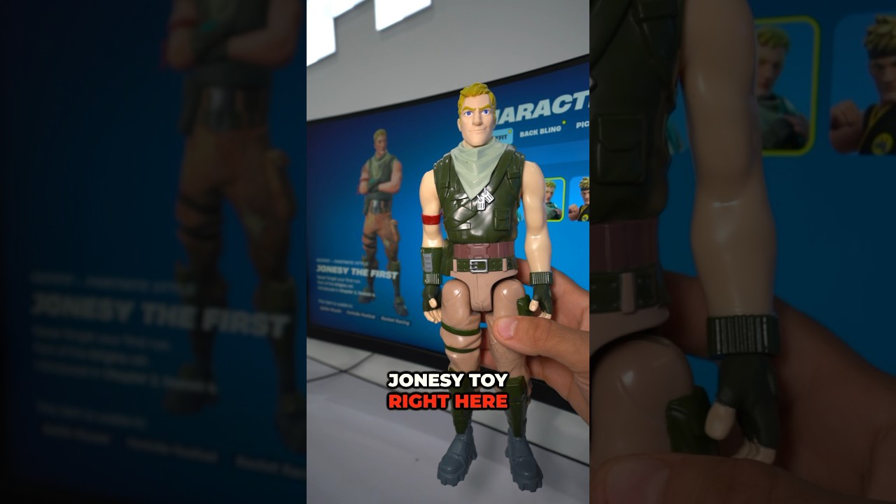 He Has This Default Toy In Fortnite..