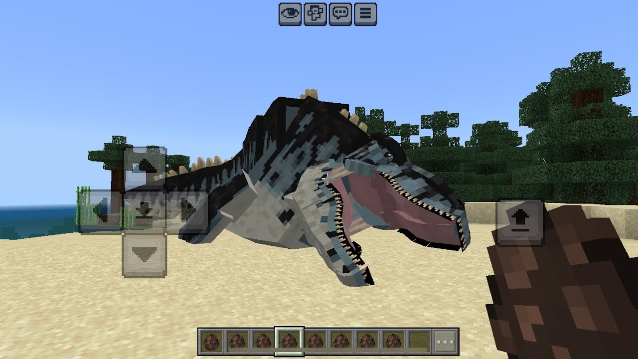 The Dinosaur Saga Addon UPDATE in Minecraft PE