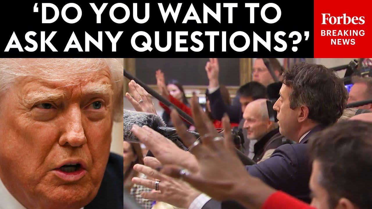 BREAKING NEWS: Trump Takes Questions About Boat Strikes, Immigration Crackdown At Cabinet Meeting