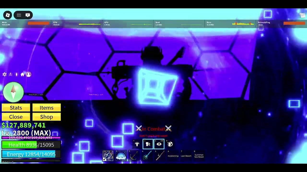 cooking the hole server in blox fruits (1v7)