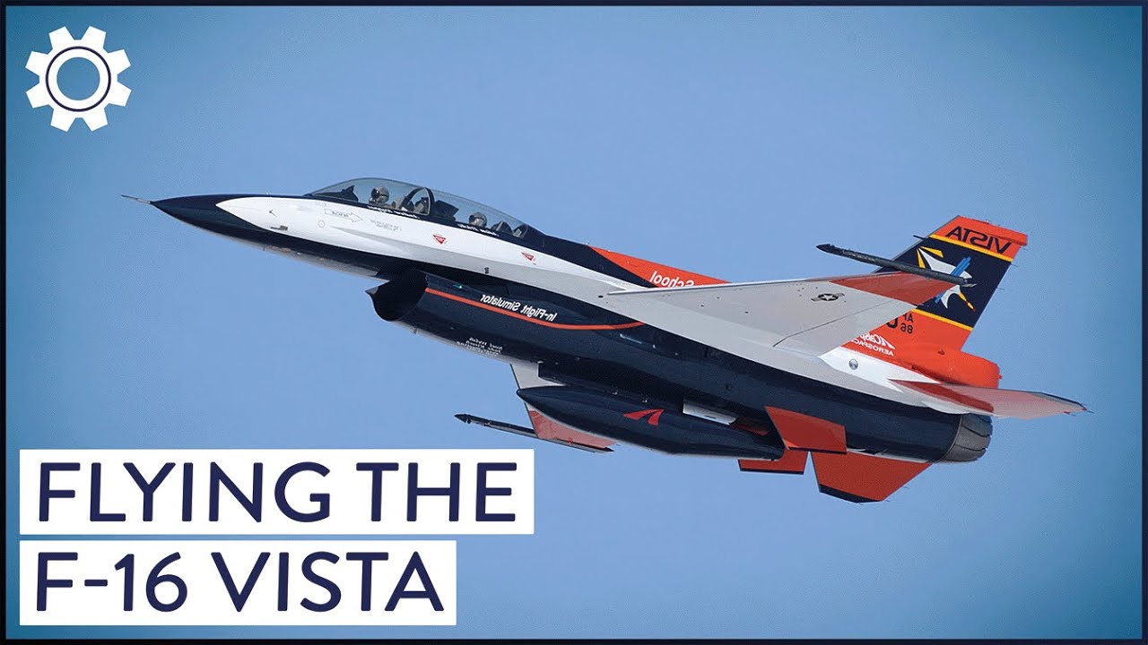 За крыльями: полёт на F-16 VISTA, самолёте с искусственным интеллектом