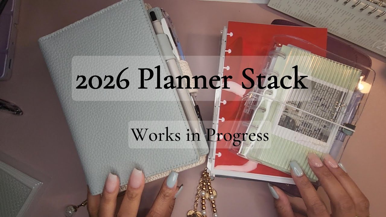 2026 Planner Stack...So Far!