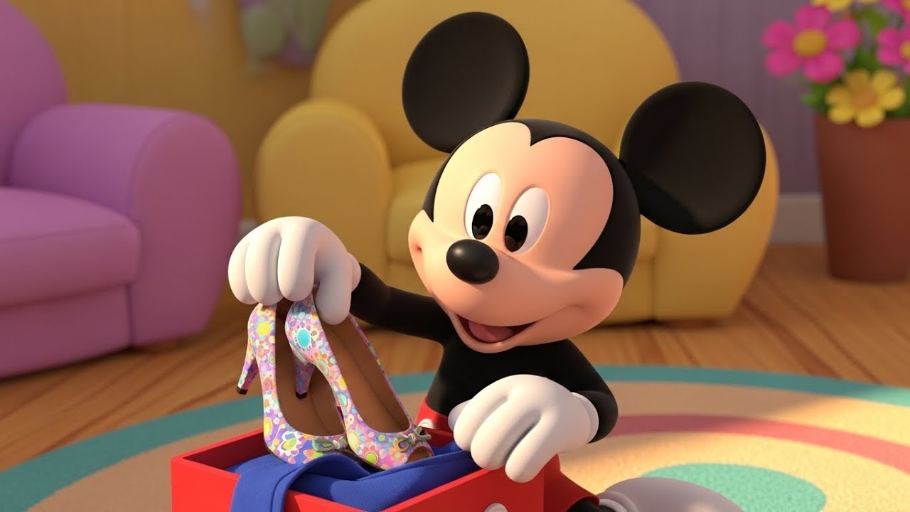 Mickey Mouse perdió sus zapatos de baile | Canciones Infantiles y Rimas para Niños