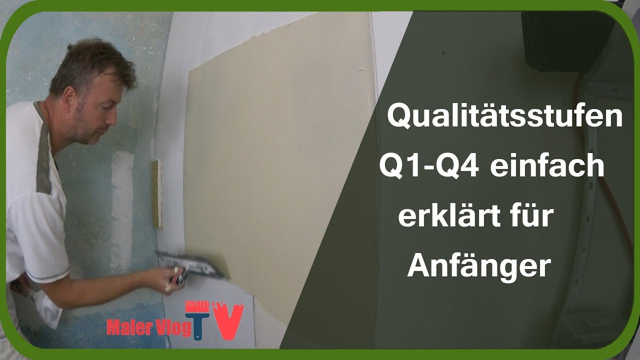 Qualitätsstufen Q1 - Q4 einfach erklärt und ausgeführt.