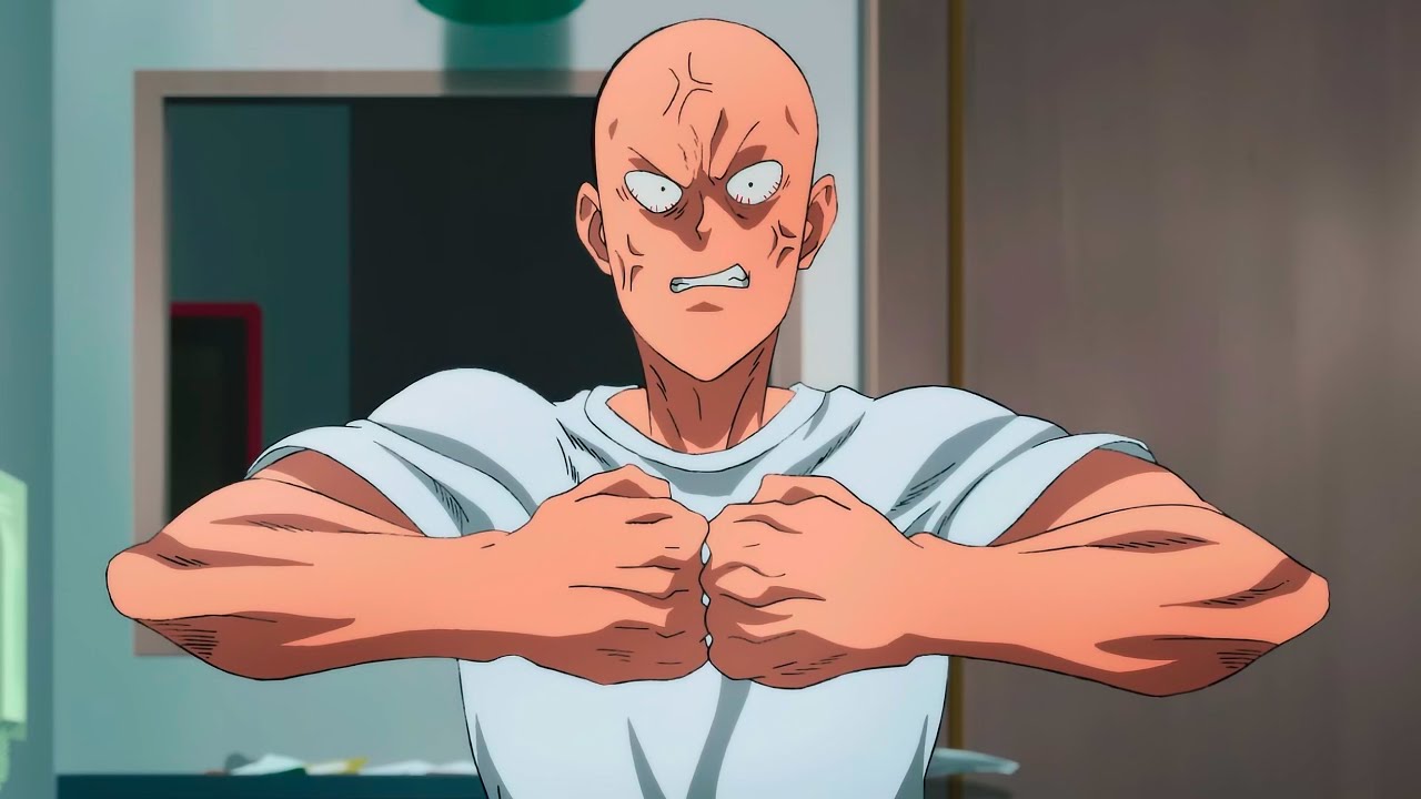 Смешные моменты из One Punch Man!! Часть 17 #аниме