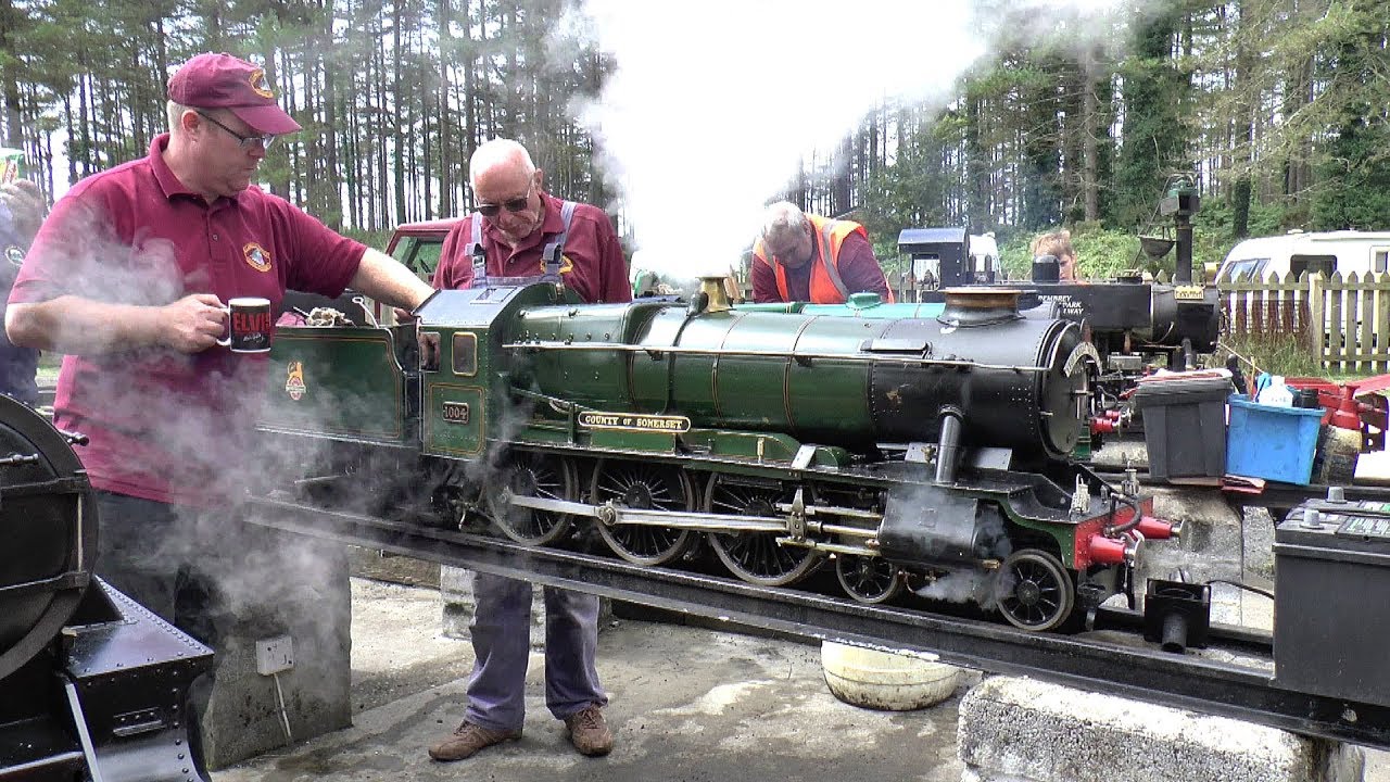 Summer Steam Up ~ Llanelli & District Model Engineers, 19/08/2017