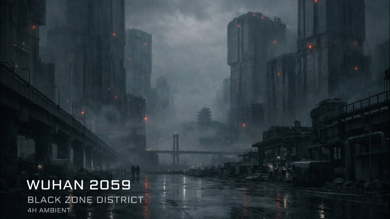 Wuhan 2059 – Black Zone District | 4 Hours | Free Background Ambience