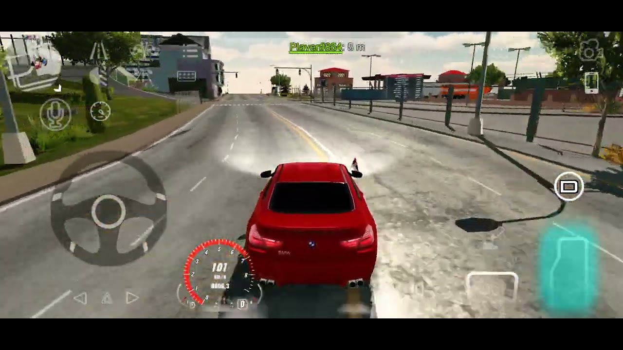 Drift ayarlı bayrağı olan Bmw de hediye edilmiştir