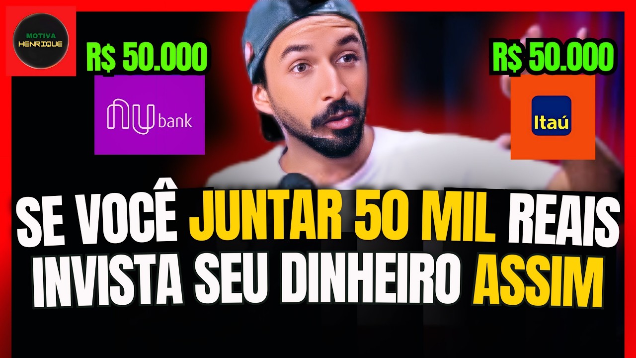 COMO INVESTIR 50 MIL REAIS DE MANEIRA SIMPLES | PRIMO POBRE