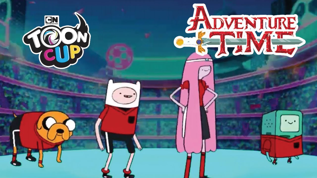 Toon Cup - Football Game - Adventure Time with Jake, FInn, Princess Bubblegum and BMO!