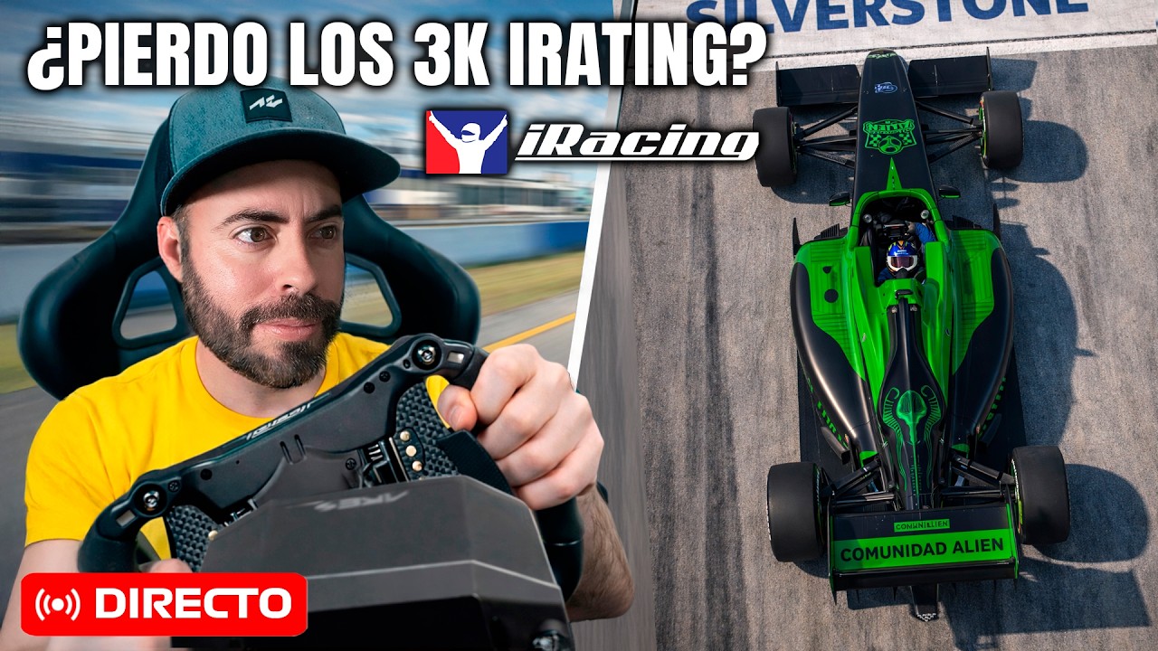 Directo🔴 ¿PIERDO LOS 3.000 DE IRATING EN FORMULAS? 🐝 !SORTEO !simufy !juegogratis !ALIEN
