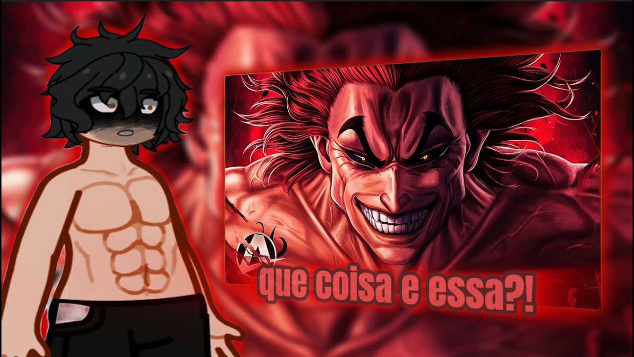kenga ashura reagindo ao rap do yujiro hanma @anirap