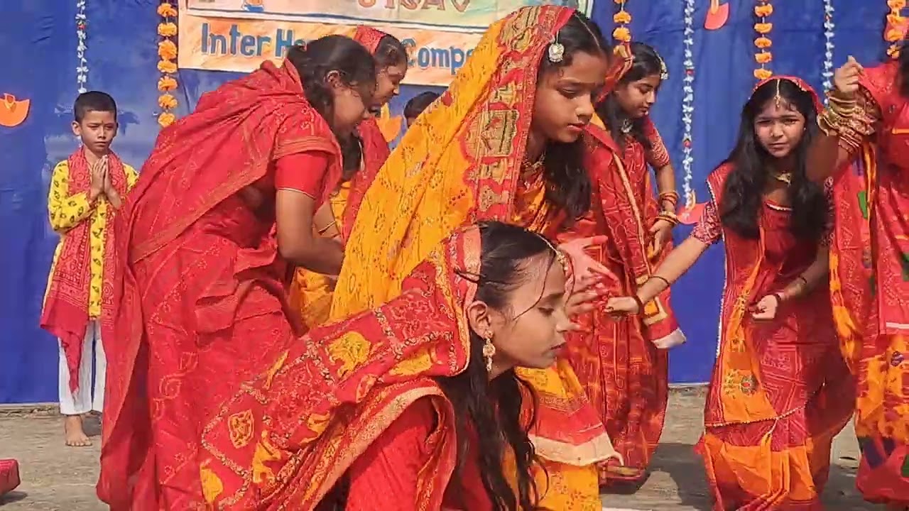 Skit and Dance | Chhath Puja Celebration | SCS DAV Public School |  Tradition & Culture