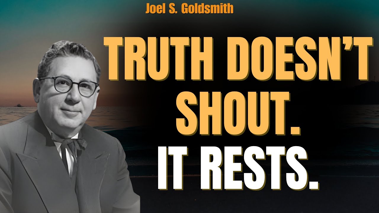 STOP ASKING GOD — Enter STILLNESS and Receive GRACE | Joel S. Goldsmith