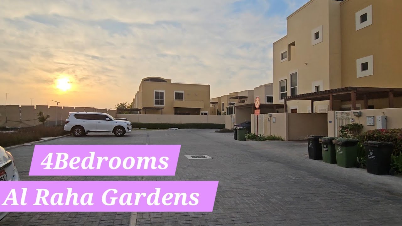 Vlog # 122 - Raha Gardens - 4 Bedrooms Villa I Abu Dhabi l UAE