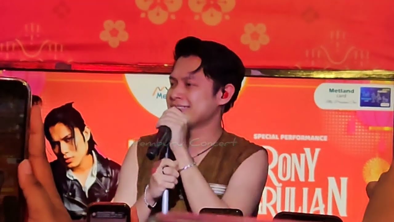 Rony Parulian Full Live Metropolitan Mall Cileungsi Bogor 2 Februari 2025