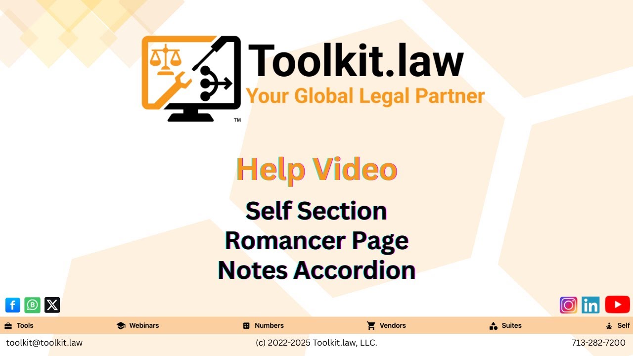 Capture & Organize Your Thoughts with Toolkit.law Notes Accordion