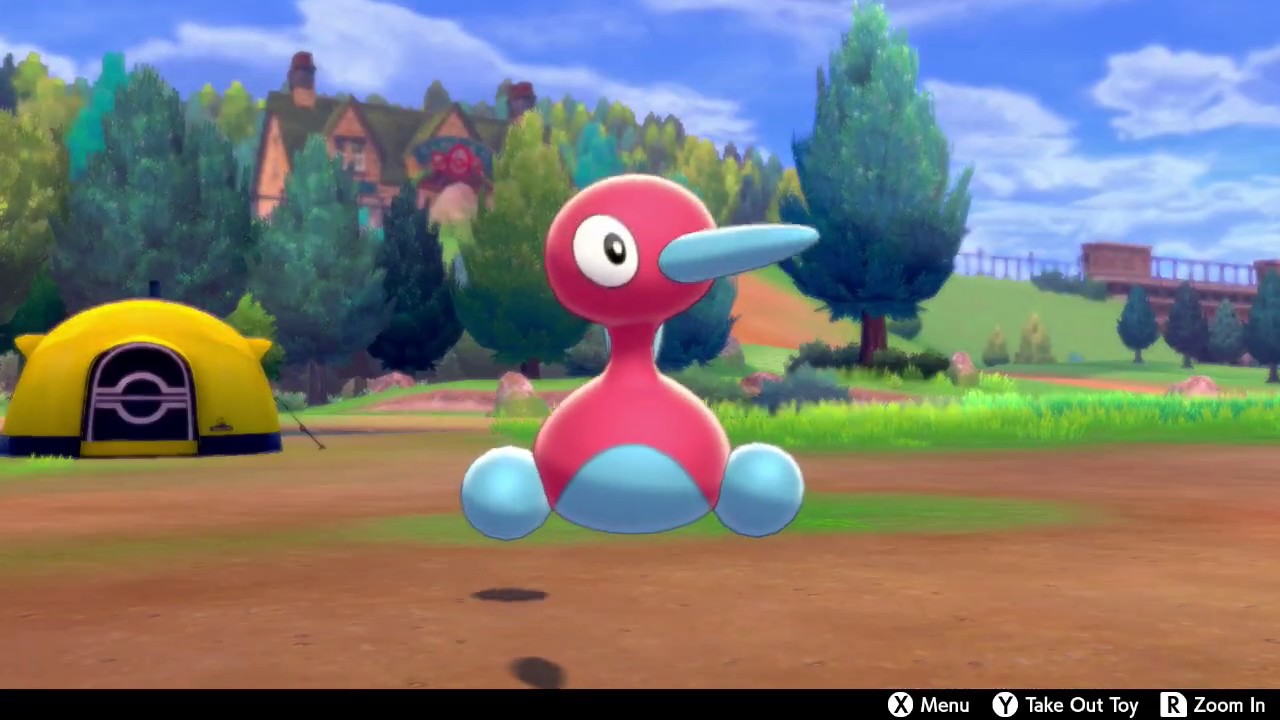 Porygon2 In Camp - Pokemon Sword & Shield