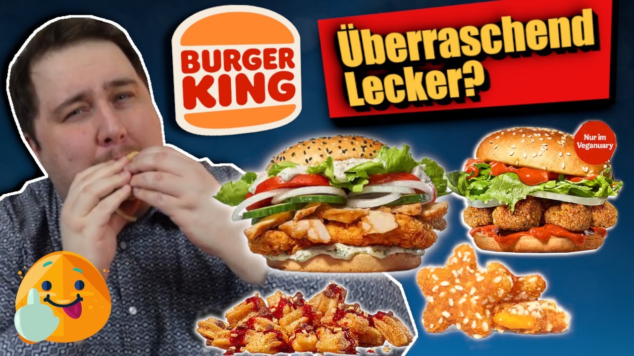 Kebab Style Lover, Falafel Bites, Cheddar Stars, Churros - Burgerking - NEU 🍔👑