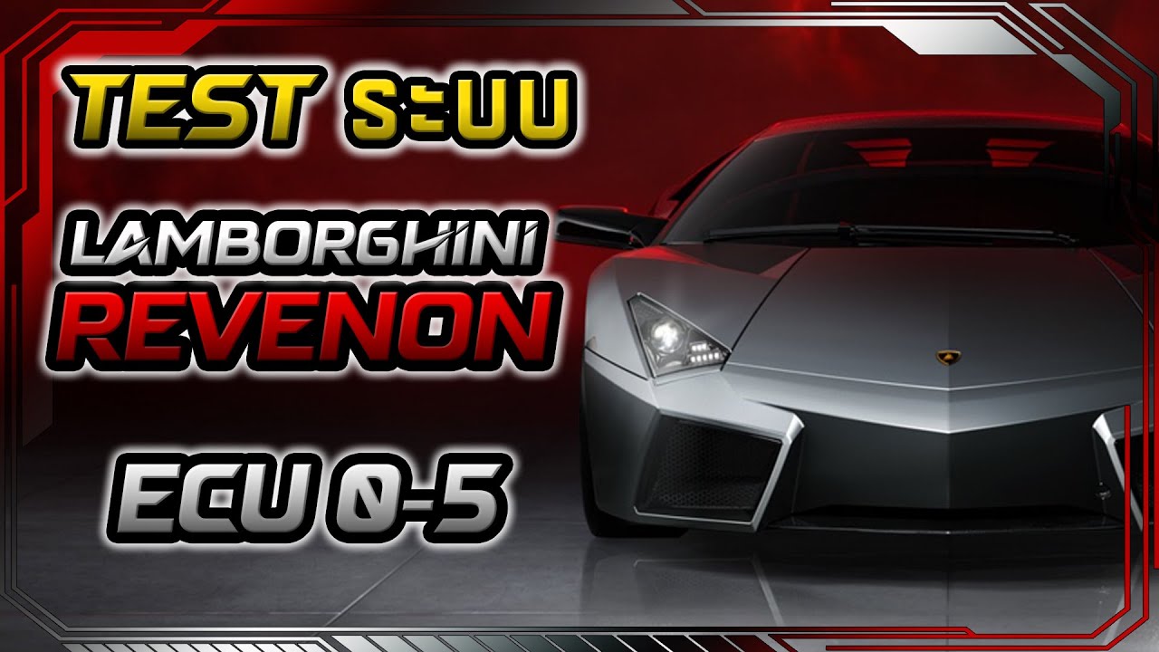 Lamborghini Revenon TESTระบบECU0,1,3,5 เทียบความเร็ว RACING MASTER SEA