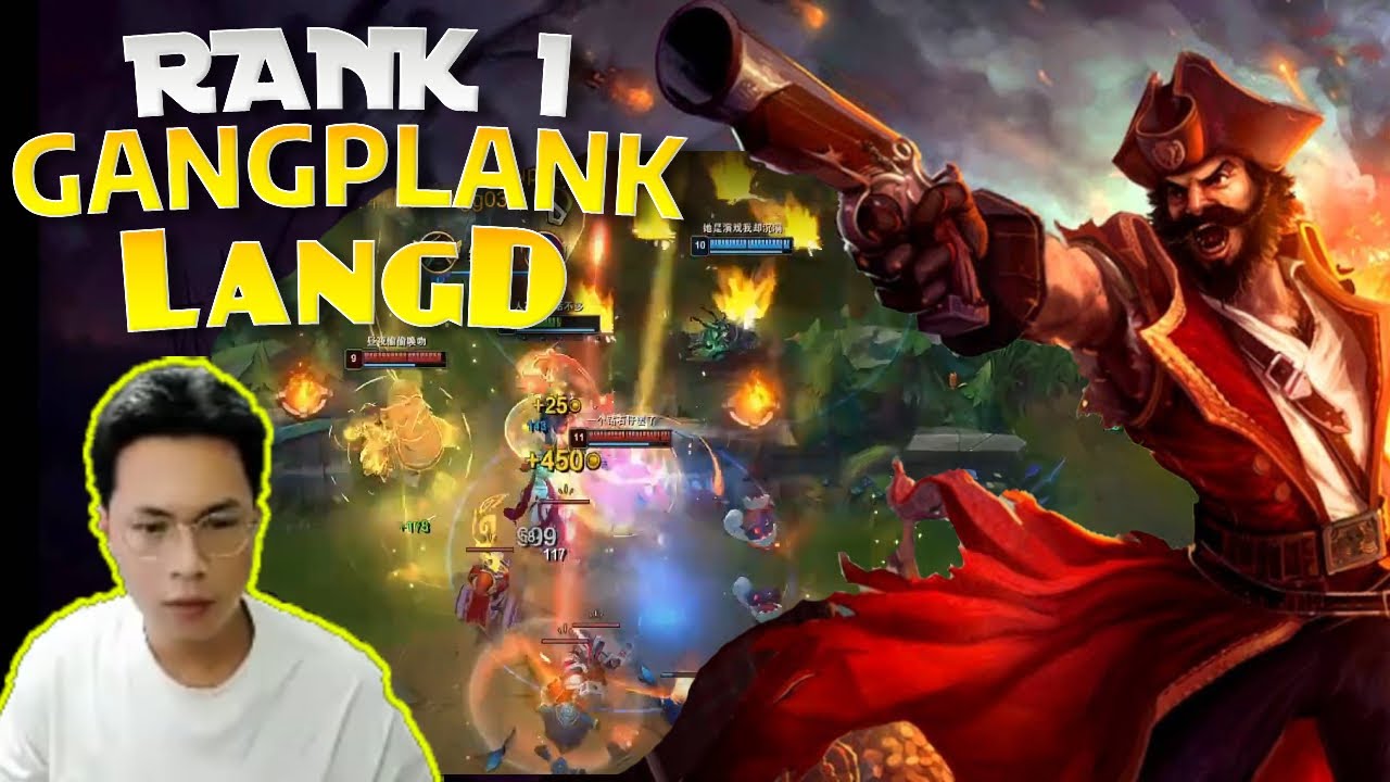 🔴 LangD Gangplank vs Ambessa - LangD Rank 1 Gangplank Guide