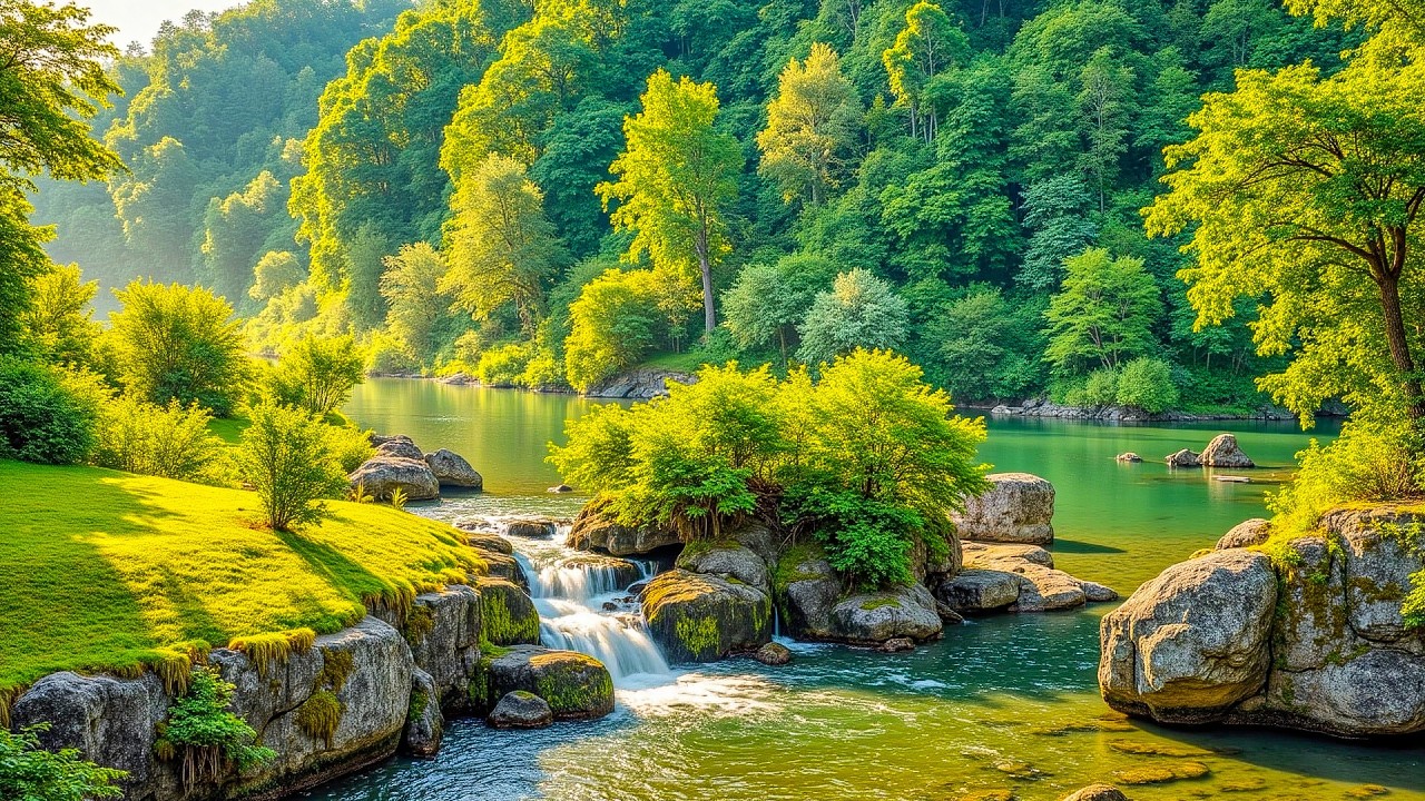 Расслабляющая и целебная музыка 🌿 Нежные звуки природы помогают успокоить ум #8