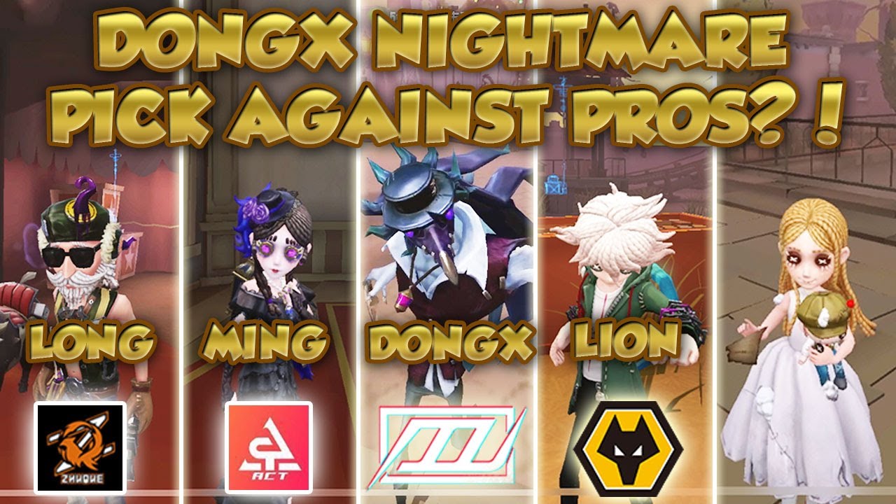 #54 Can IVL Top Hunter Player Win Using Nightmare?!! DOU5 DongX | Identity V | 第五人格 | 제5인격 Anne