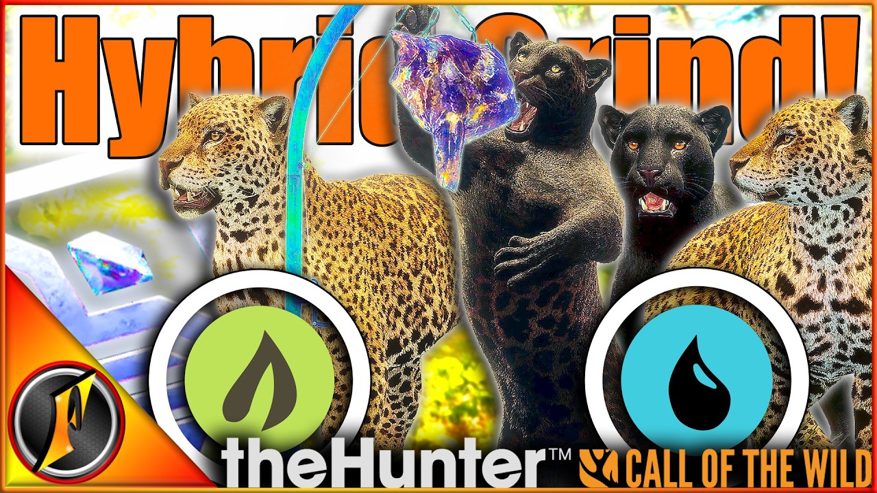 Отличный гибридный тренировочный полигон для кормления и поения Jaguar! | theHunter Call of the Wild