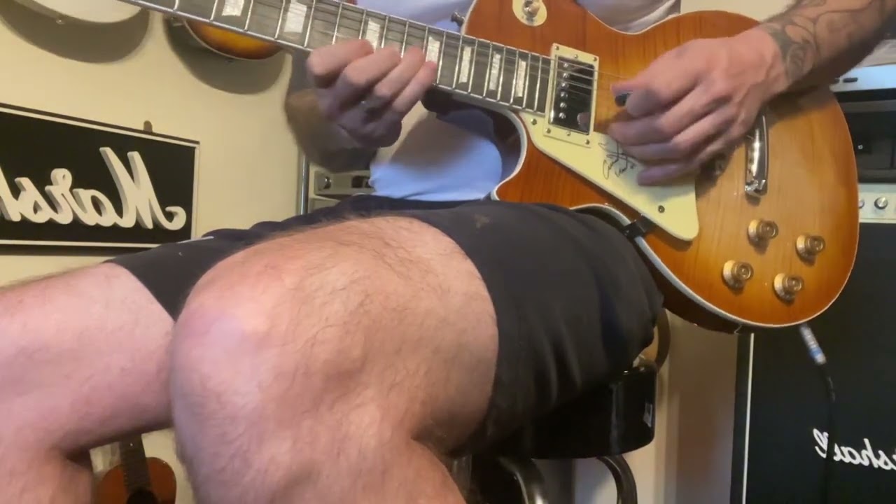 Les Paul Chibson clone test. Irongear blues engine pickups