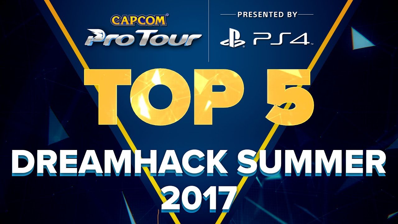 SFV: TOP 5 MOMENTS - DREAMHACK SUMMER 2017 - CPT 2017