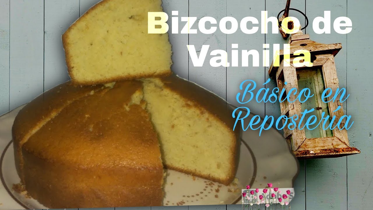 Cómo hacer Pan de Vainilla básico para pasteles #bread #bizcocho #recetasfaciles