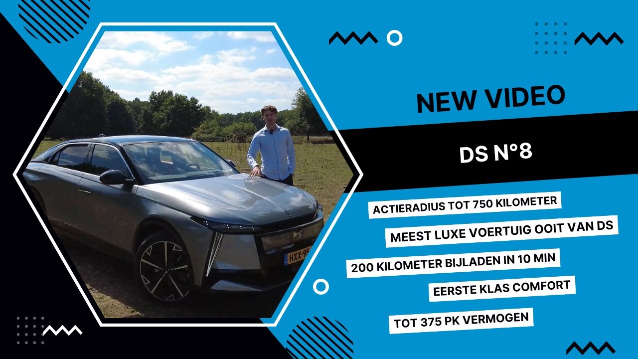 DS N°8 review: Het nieuwe Franse vlaggenschip!
