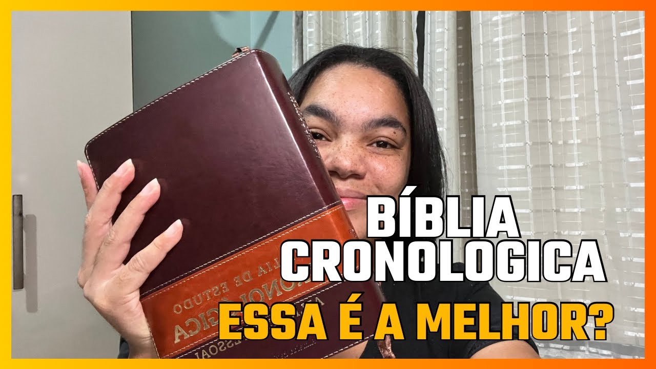 Bíblia de Estudo Cronológica Aplicação Pessoal | Review de Bíblia 📖