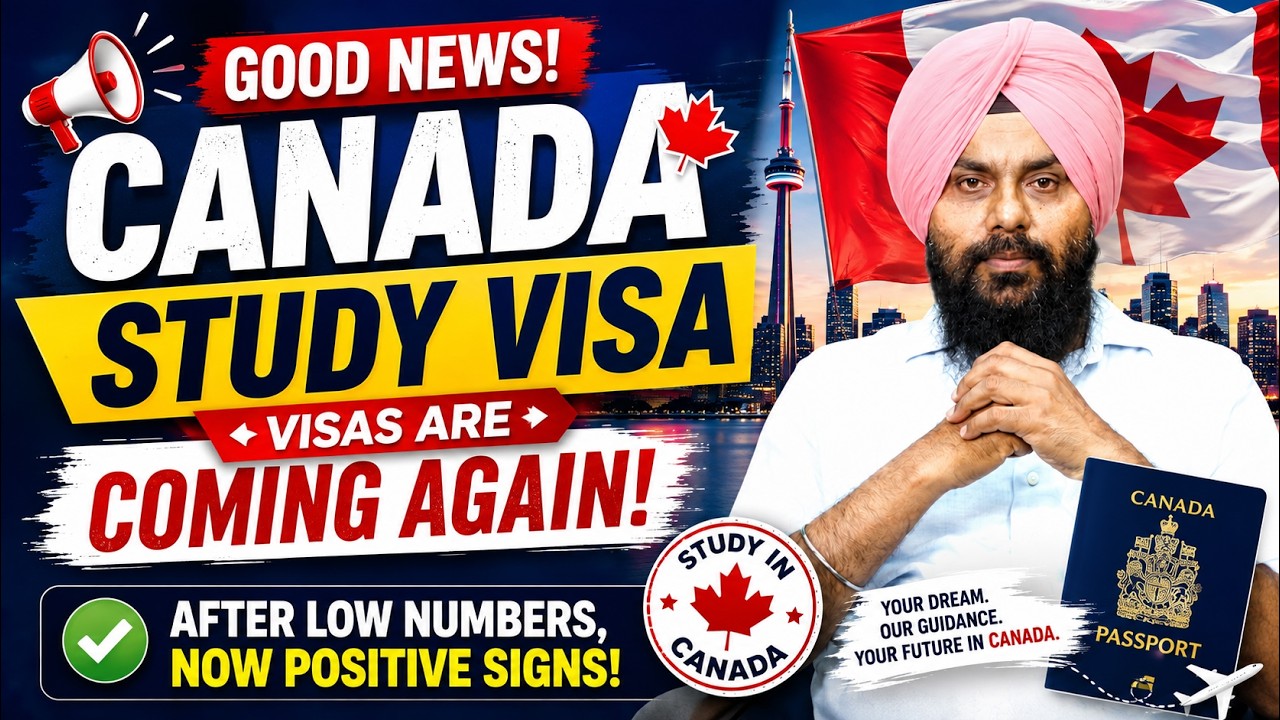 Canada Study Visa Update 2026 | Visas Are Coming Again! Good News